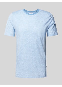T-shirt z fakturowanym wzorem ze sklepu Peek&Cloppenburg  w kategorii T-shirty męskie - zdjęcie 172580816