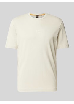 T-shirt z detalem z logo model ‘TCHUP’ ze sklepu Peek&Cloppenburg  w kategorii T-shirty męskie - zdjęcie 172580948