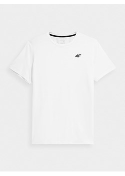 4F Koszulka sportowa w kolorze białym ze sklepu Limango Polska w kategorii T-shirty męskie - zdjęcie 172581168