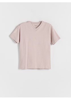 Reserved - T-shirt z nadrukiem - jasnofioletowy ze sklepu Reserved w kategorii T-shirty chłopięce - zdjęcie 172582648