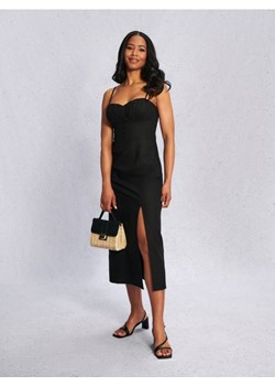 Sinsay - Sukienka midi - czarny ze sklepu Sinsay w kategorii Sukienki - zdjęcie 172583616