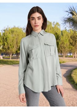 Sinsay - Koszula z kieszeniami - zielony ze sklepu Sinsay w kategorii Koszule damskie - zdjęcie 172583685