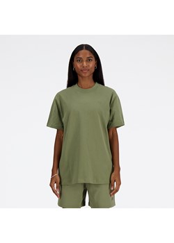 Koszulka damska New Balance WT41501DEK – zielona ze sklepu New Balance Poland w kategorii Bluzki damskie - zdjęcie 172583878