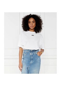 BOSS ORANGE T-shirt | Regular Fit ze sklepu Gomez Fashion Store w kategorii Bluzki damskie - zdjęcie 172586776
