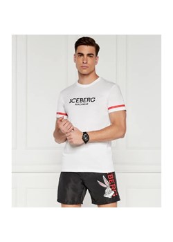 Iceberg T-shirt | Regular Fit ze sklepu Gomez Fashion Store w kategorii T-shirty męskie - zdjęcie 172586777