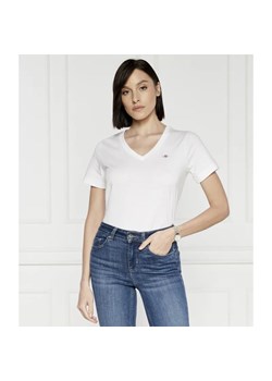 Gant T-shirt SHIELD | Regular Fit ze sklepu Gomez Fashion Store w kategorii Bluzki damskie - zdjęcie 172586788