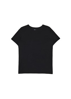 Cropp - Gładka czarna koszulka oversize - czarny ze sklepu Cropp w kategorii Bluzki damskie - zdjęcie 172587495