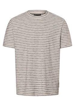 Marc O'Polo Koszulka męska Mężczyźni Bawełna biały w paski ze sklepu vangraaf w kategorii T-shirty męskie - zdjęcie 172588439