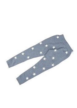 Spodnie dresowe z gwiazdkami - Szary / M ze sklepu Maybella.pl w kategorii Spodnie damskie - zdjęcie 172590439