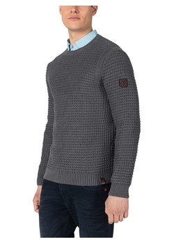 Timezone Sweter w kolorze szarym ze sklepu Limango Polska w kategorii Swetry męskie - zdjęcie 172591279