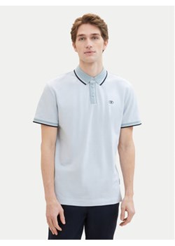 Tom Tailor Polo 1040822 Błękitny Regular Fit ze sklepu MODIVO w kategorii T-shirty męskie - zdjęcie 172591675