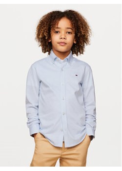 Tommy Hilfiger Koszula KB0KB08985 Błękitny Slim Fit ze sklepu MODIVO w kategorii Koszule chłopięce - zdjęcie 172591817