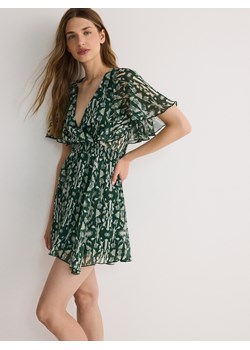 Reserved - Sukienka mini - zielony ze sklepu Reserved w kategorii Sukienki - zdjęcie 172592155