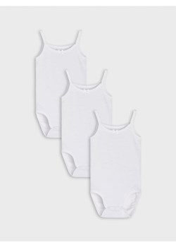 Sinsay - Body 3 pack - biały ze sklepu Sinsay w kategorii Body niemowlęce - zdjęcie 172592968