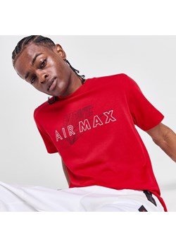 NIKE T-SHIRT MAX TEE RED TEE ze sklepu JD Sports  w kategorii T-shirty męskie - zdjęcie 172593609