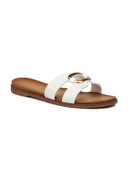 Sandały Sergio Leone SK077H Biały ze sklepu Awis Obuwie w kategorii Klapki damskie - zdjęcie 172594226
