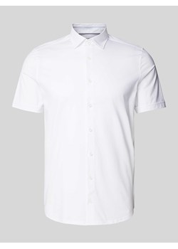 Koszula casualowa o kroju body fit z kołnierzykiem typu kent model ‘New York'’ ze sklepu Peek&Cloppenburg  w kategorii Koszule męskie - zdjęcie 172594275