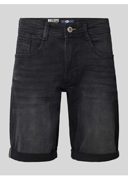 Szorty jeansowe o kroju regular fit z 5 kieszeniami model ‘BULLSEYE’ ze sklepu Peek&Cloppenburg  w kategorii Spodenki męskie - zdjęcie 172594337