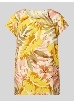T-shirt z kwiatowym wzorem model ‘Elyse’ ze sklepu Peek&Cloppenburg  w kategorii Bluzki damskie - zdjęcie 172594498