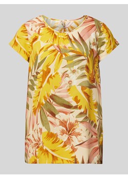 T-shirt z kwiatowym wzorem model ‘Elyse’ ze sklepu Peek&Cloppenburg  w kategorii Bluzki damskie - zdjęcie 172594526