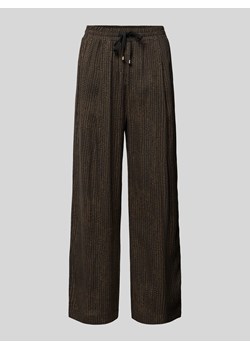 Spodnie materiałowe o skróconym kroju model ‘MAHOLA’ ze sklepu Peek&Cloppenburg  w kategorii Spodnie damskie - zdjęcie 172594577
