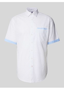 Koszula casualowa o kroju regular fit ze wzorem na całej powierzchni ze sklepu Peek&Cloppenburg  w kategorii Koszule męskie - zdjęcie 172594658