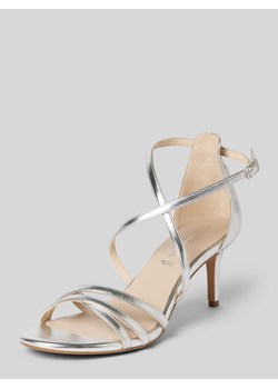 Sandały na szpilce z efektem metalicznym ze sklepu Peek&Cloppenburg  w kategorii Sandały damskie - zdjęcie 172594665