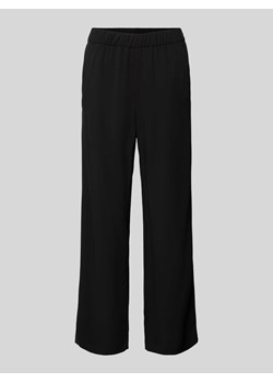 Spodnie materiałowe rozkloszowane o skróconym kroju model ‘CHIARA’ ze sklepu Peek&Cloppenburg  w kategorii Spodnie damskie - zdjęcie 172594668