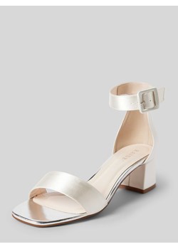 Sandały z efektem metalicznym model ‘Donnah’ ze sklepu Peek&Cloppenburg  w kategorii Sandały damskie - zdjęcie 172594678