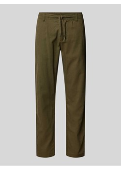 Spodnie materiałowe z tunelem ze sklepu Peek&Cloppenburg  w kategorii Spodnie męskie - zdjęcie 172594906