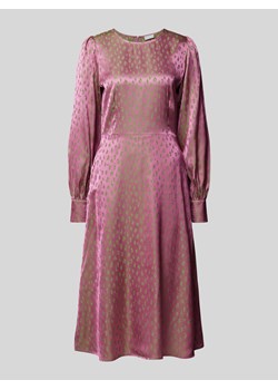 Sukienka midi ze wzorem na całej powierzchni ze sklepu Peek&Cloppenburg  w kategorii Sukienki - zdjęcie 172594999