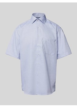 Koszula biznesowa o kroju comfort fit ze wzorem na całej powierzchni ze sklepu Peek&Cloppenburg  w kategorii Koszule męskie - zdjęcie 172595006