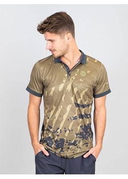 BIDI BADU Sportowa koszulka polo &quot;Pure wild&quot; w kolorze khaki ze sklepu Limango Polska w kategorii T-shirty męskie - zdjęcie 172595717