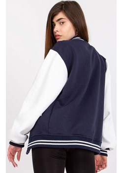 Bluza bejsbolówka granatowa EM-BL-722.44P, Kolor granatowy, Rozmiar L/XL, EX MODA ze sklepu Primodo w kategorii Bluzy damskie - zdjęcie 172595988
