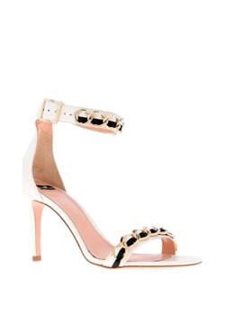 Elisabetta Franchi Skórzane sandały na szpilce ze sklepu Gomez Fashion Store w kategorii Sandały damskie - zdjęcie 172596516