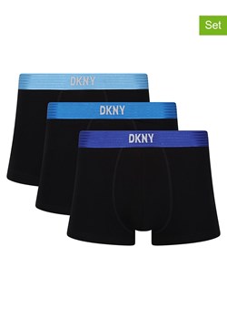 DKNY Bokserki (3 pary) w kolorze czarnym ze sklepu Limango Polska w kategorii Majtki męskie - zdjęcie 172597239