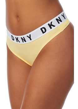 DKNY bawełniane stringi jasnożółte DK4529, Kolor jasnożółty, Rozmiar S, DKNY ze sklepu Intymna w kategorii Majtki damskie - zdjęcie 172597376