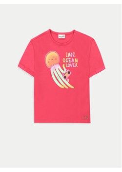 Coccodrillo T-Shirt WC4143202OWK Różowy Regular Fit ze sklepu MODIVO w kategorii Bluzki dziewczęce - zdjęcie 172598107