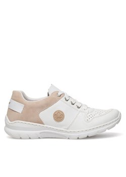 Rieker Sneakersy L3214-80 Biały ze sklepu MODIVO w kategorii Buty sportowe damskie - zdjęcie 172598109