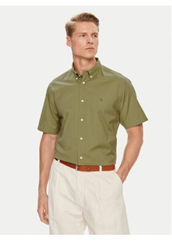 Tommy Hilfiger Koszula MW0MW33809 Zielony Regular Fit ze sklepu MODIVO w kategorii Koszule męskie - zdjęcie 172598179