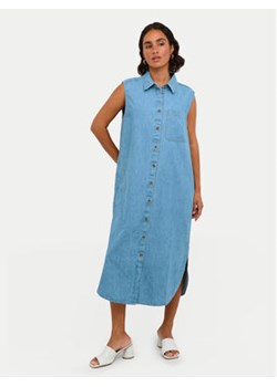 Kaffe Sukienka jeansowa Louise 10508518 Niebieski Regular Fit ze sklepu MODIVO w kategorii Sukienki - zdjęcie 172598256