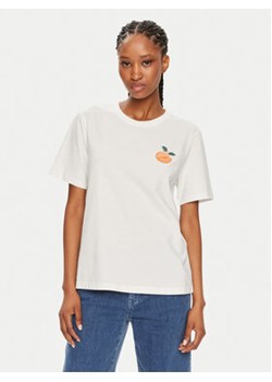 Vila T-Shirt Sybil 14097443 Biały Regular Fit ze sklepu MODIVO w kategorii Bluzki damskie - zdjęcie 172598267