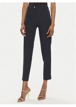 Maryley Spodnie materiałowe 24EB52Z/M23/43BL Granatowy Regular Fit ze sklepu MODIVO w kategorii Spodnie damskie - zdjęcie 172598268
