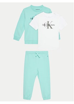 Calvin Klein Jeans Komplet dresowy IN0IN00011 Niebieski Regular Fit ze sklepu MODIVO w kategorii Komplety niemowlęce - zdjęcie 172598365
