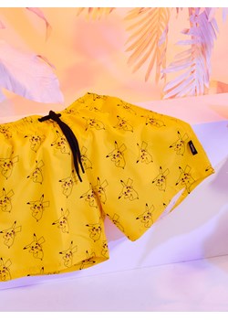 Cropp - Żółte szorty kąpielowe Pikachu - żółty ze sklepu Cropp w kategorii Kąpielówki - zdjęcie 172599259