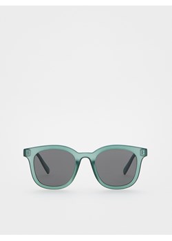Reserved - Okulary przeciwsłoneczne - morski ze sklepu Reserved w kategorii Okulary przeciwsłoneczne damskie - zdjęcie 172599676