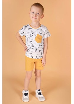 Komplet chłopięcy- t-shirt ze wzorem indiańskim i szorty ze sklepu 5.10.15 w kategorii Komplety chłopięce - zdjęcie 172601346
