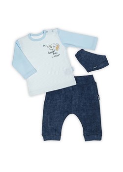 Komplet dla niemowlaka- bluzka, długie spodnie i apaszka ze sklepu 5.10.15 w kategorii Odzież dla niemowląt - zdjęcie 172601348