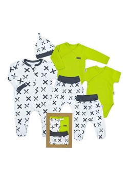 Bawełniany komplet ubrań dla niemowlaka- 6 elementów ze sklepu 5.10.15 w kategorii Odzież dla niemowląt - zdjęcie 172601359
