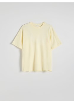 Reserved - T-shirt comfort fit - jasnożółty ze sklepu Reserved w kategorii T-shirty męskie - zdjęcie 172601838